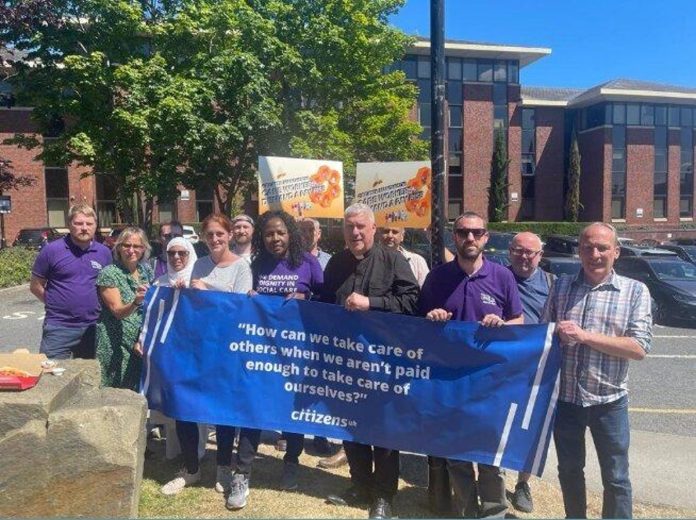 Preston care worker in call for living wage for the people who look after some of Lancashire's most vulnerable
