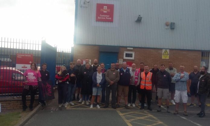 Royal Mail workers across West Cheshire strike for better pay deal
