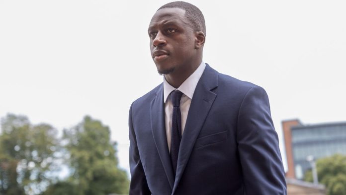 Woman returned to Benjamin Mendy's mansion after alleged rape, court hears
